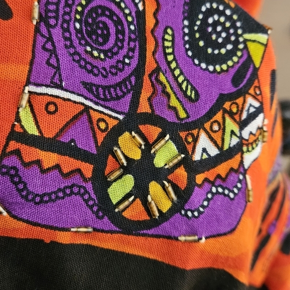 Meetu Magic Kaftan, Caftan, Swim cover, tribal pattern, boho, swimsuit, vacation - Picture 6 of 7